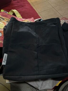 Dyson Black Men's Messenger Bag with Front Pockets